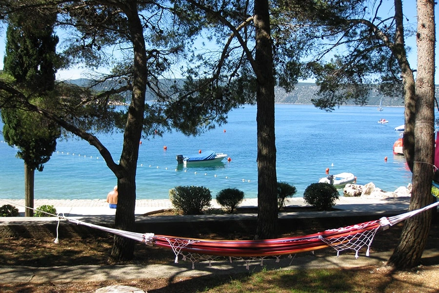 L’amaca – un colpo hit, campeggio Kovačine, Cherso