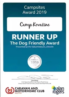 Nagrada Runner up 2019 - Kamp Kovačine, Cres Nagrada Runner up 2019 - Kamp Kovačine, Cres